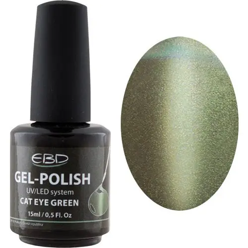 Gel lak - 163 Cat Eye Green 15ml