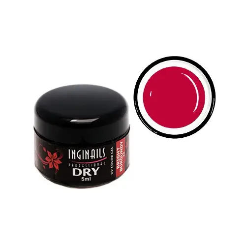 DRY UV COLOR GEL Inginails Professional – Bright Burgundy 22, 5ml