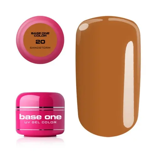 Gel Silcare Base One Color - Sandstorm 20, 5 g