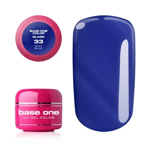 Gel Silcare Base One Color - Navy Blue 33, 5 g