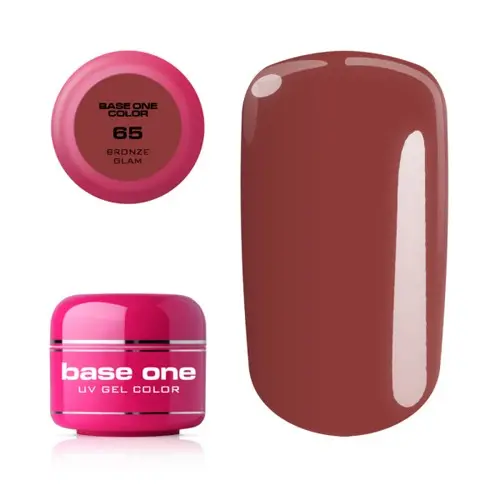 Gel Silcare Base One Color - Bronze Glam 65, 5g