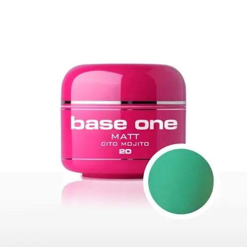 Gel Silcare Base One Matt - Cito Mojito 20, 5g