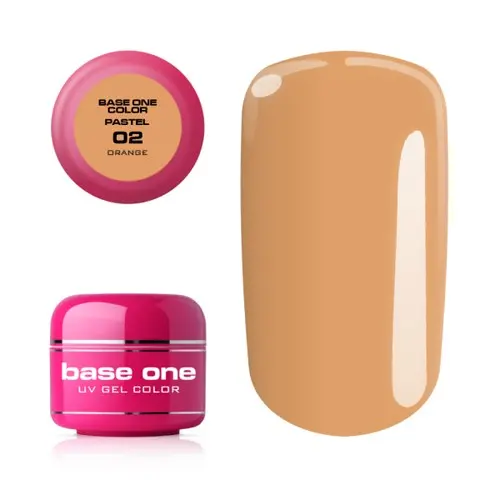 Gel Silcare Base One Pastel - Orange 02, 5g