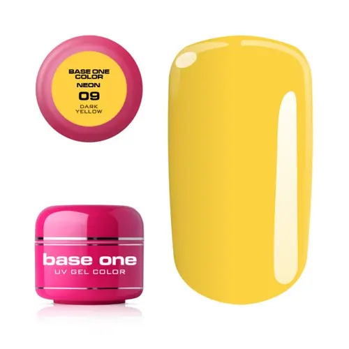 Gel Silcare Base One Neon- Dark Yellow 09, 5g