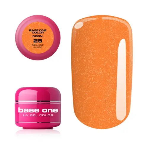 Gel Silcare Base One Neon - Orange Juice 25, 5g