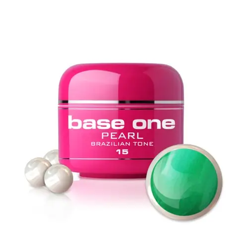 Gel Silcare Base One Pearl - Brazilian Tone 15, 5g