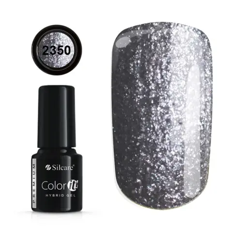 Gel lak -Silcare Color IT Premium Silver 2350, 6g