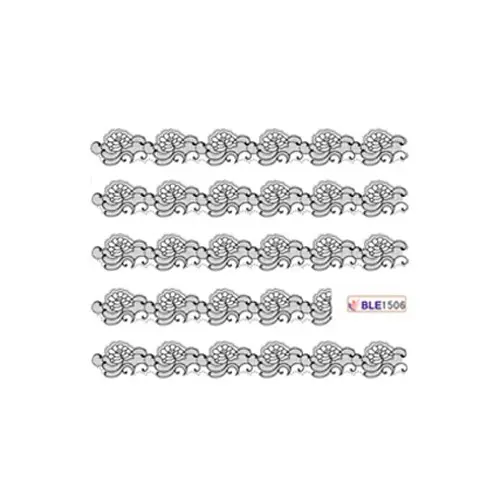 Vodne nalepke z motivom čipke – 1506