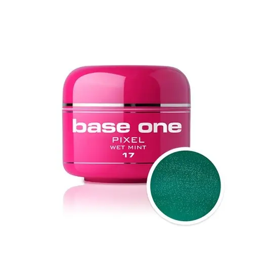 Gel Silcare Base One Pixel – Wet Mint 17, 5g