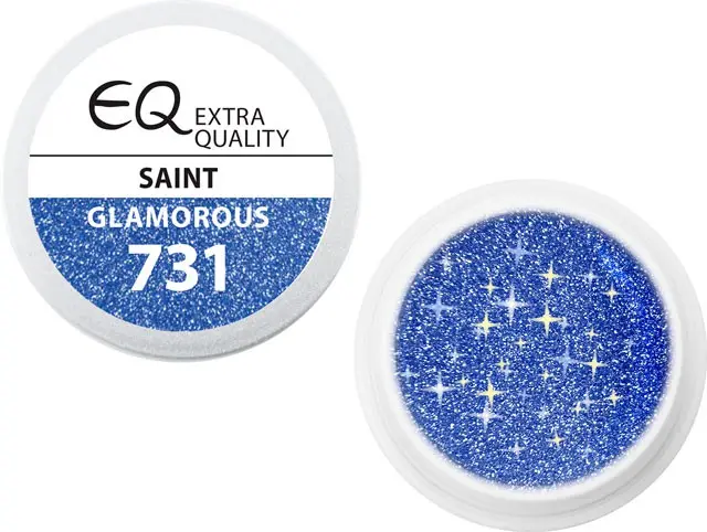 Barvni UV-gel Extra Quality GLAMOURUS - SAINT 731, 5g