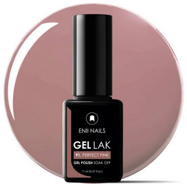 ENII Gel lak 11ml - Perfect Pink 91