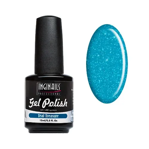 UV gel lak Inginails Professional - Teal Treasure 15ml