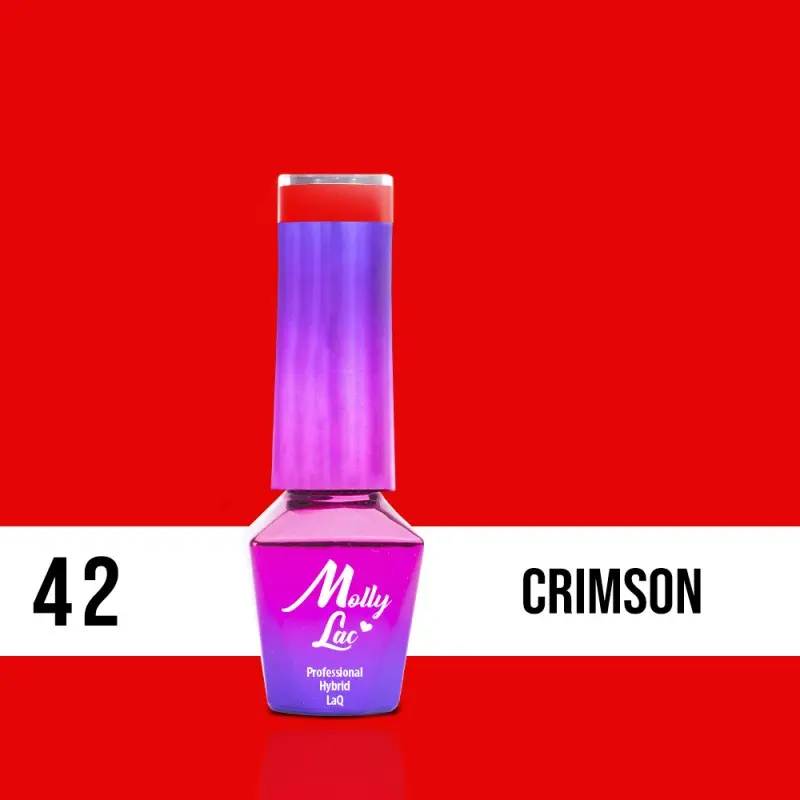 MOLLY LAC UV/LED Elite Women - Crimson 42, 5ml