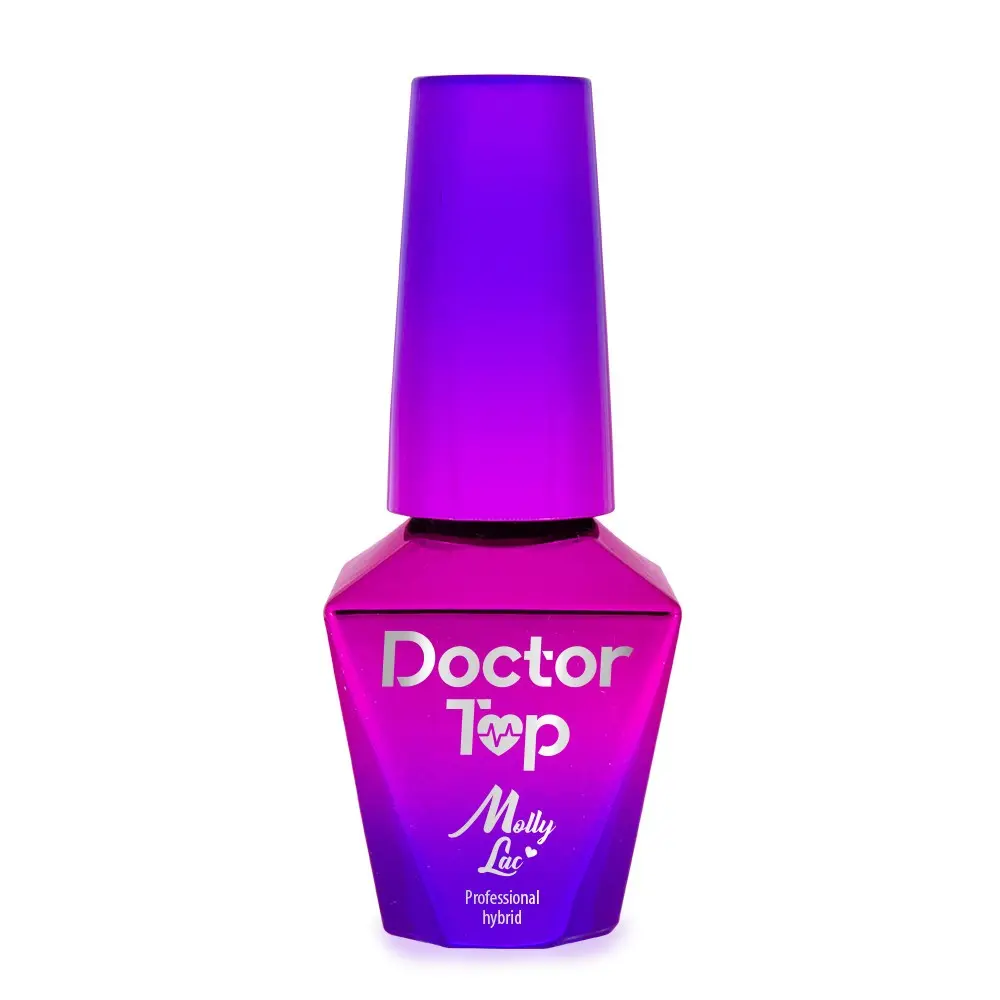 MOLLY LAC - Doctor Top- gel lak brez lepljivih ostankov, 10ml