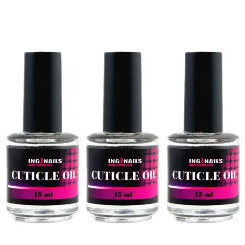 Cuticle Oil JOJOBA 15 ml - olje za obnohtno kožico Inginails,3ks