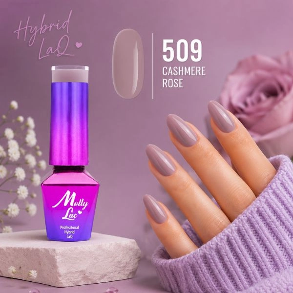 MOLLY LAC UV/LED gel lak Delicate Women - Pleasant To The Touch 63, 5ml