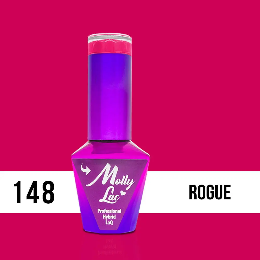 Gel lak MOLLY LAC UV/LED Flamingo - Rogue 148, 10ml