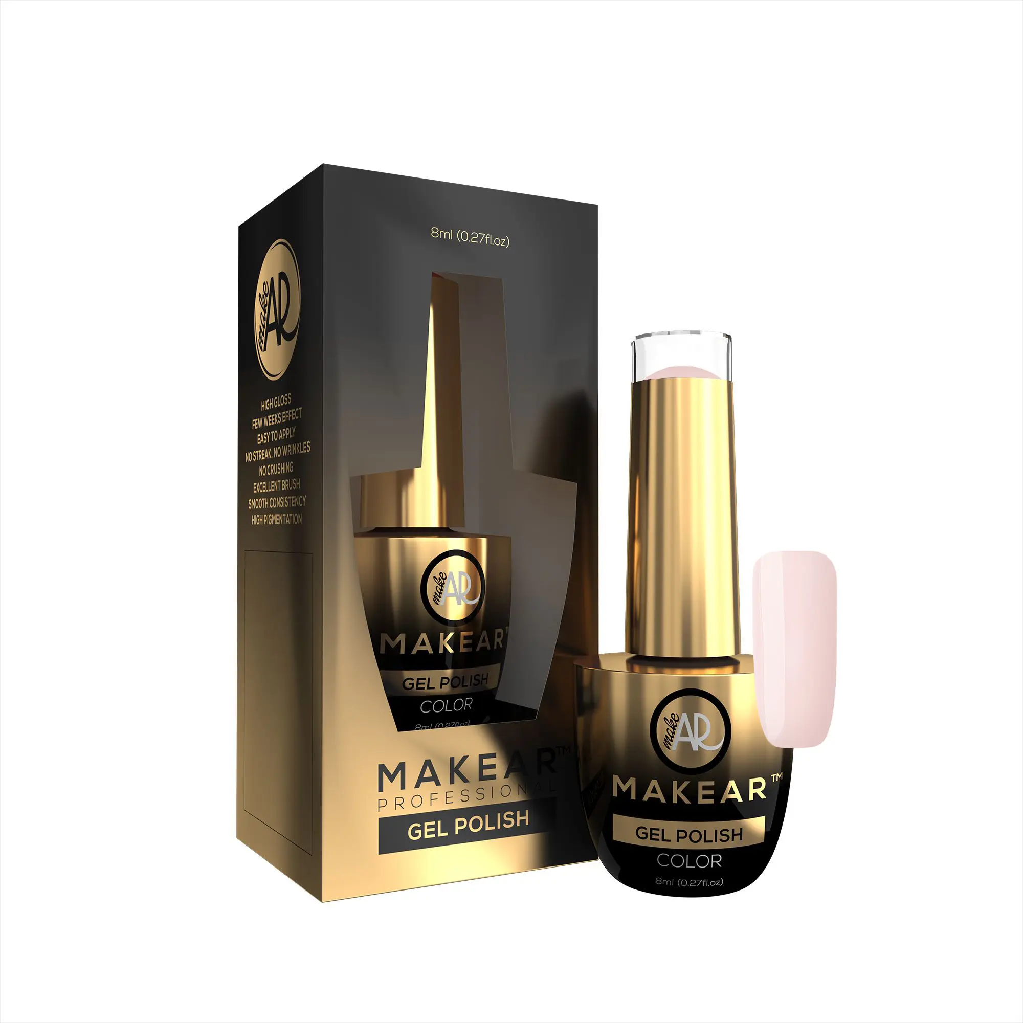Makear Barvni gel lak za nohte Lollipop – 606, 8ml