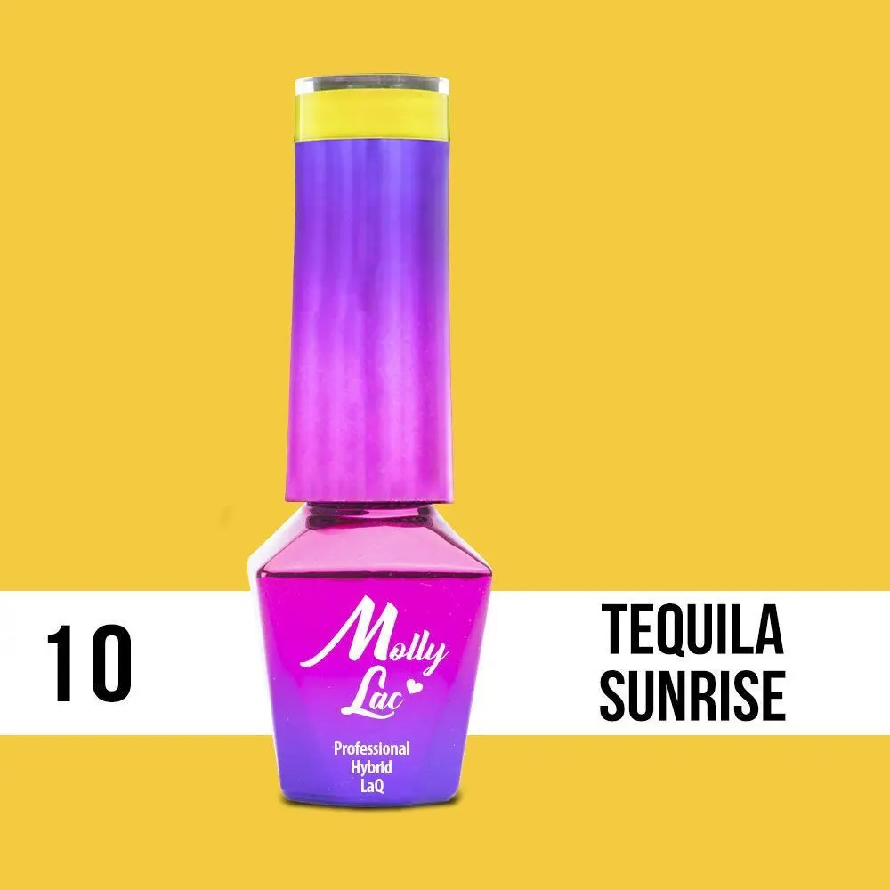 MOLLY LAK UV/LED Cocktails and Drinks - Tequila Sunrise 10, 10ml