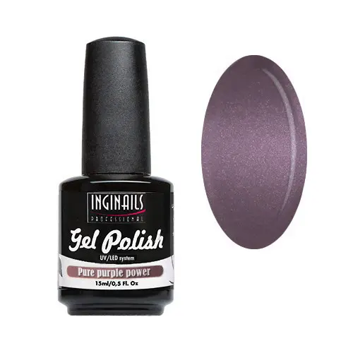 UV/LED barvni gel lak Inginails Professional 15ml - Pure Purple Power