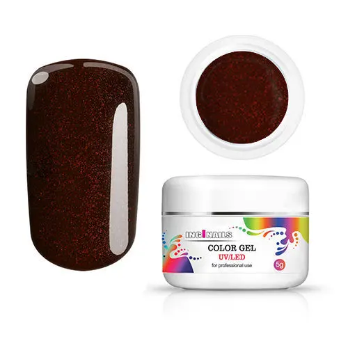 Inginails colour gel UV/LED - Barn Red, 5g