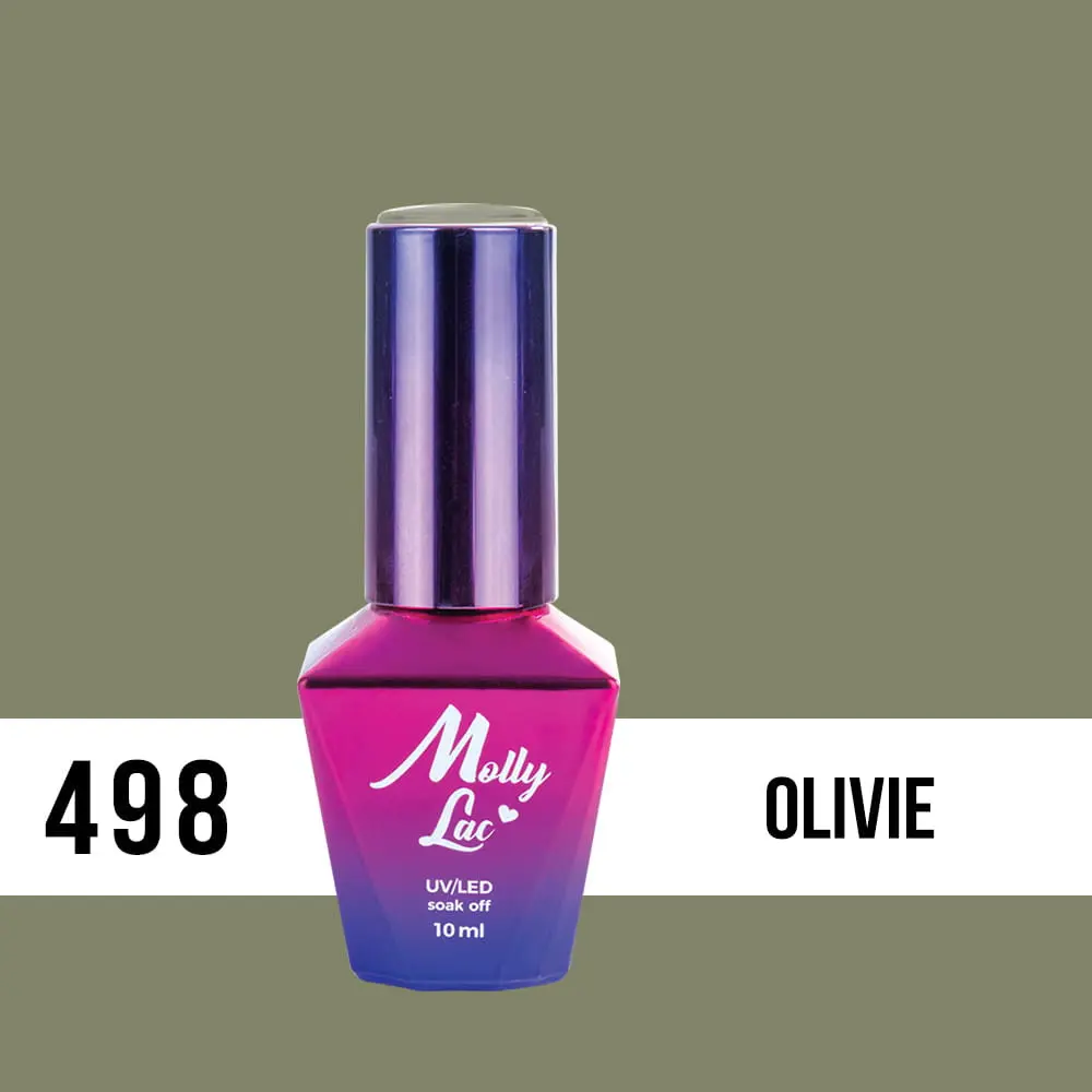 MOLLY LAC UV/LED gel lak Antidepressant - Olivie 498, 10 ml