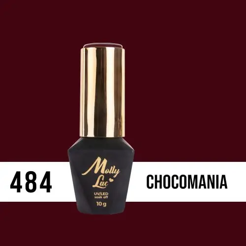 Gel polish, UV/LED Molly Lac - Chocomania 484, 10ml