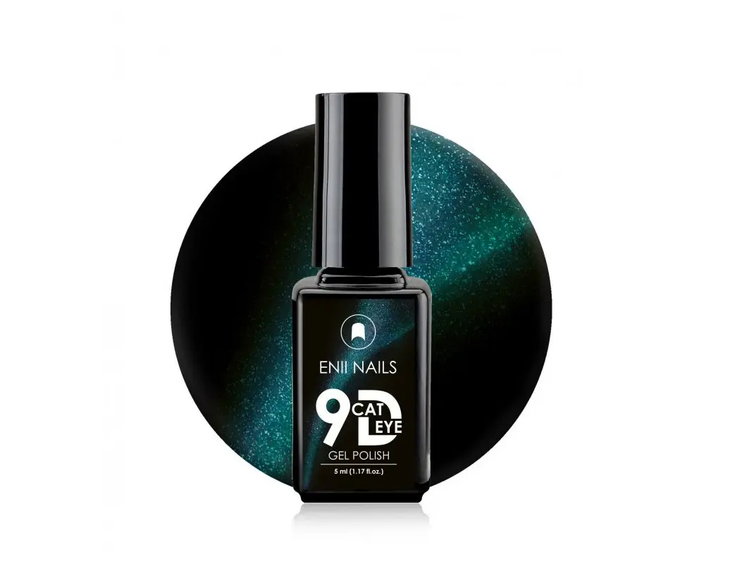 ENII Magnetni gel lak Cat Eye - 3. Turkizna, 5 ml