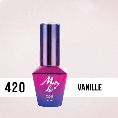 MOLLY LAC UV/LED gel lak Madame French - Vanille 420, 10ml