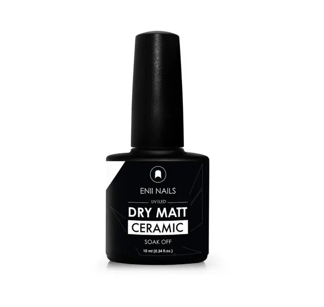 Mat nadlak, ki ne pušča lepljivih ostankov - Dry Matt Ceramic, 10 ml