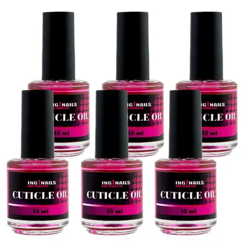 Olje za nohte Inginails, 6 kosov - Cuticle Oil PINEAPPLE PINK 15ml