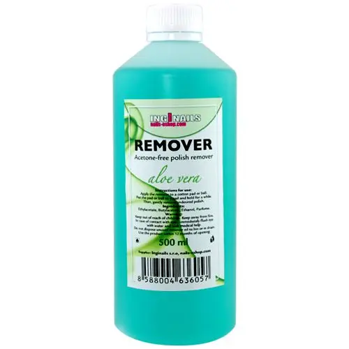 Odstranjevalec laka za nohte brez acetona, 500ml - Aloe Vera