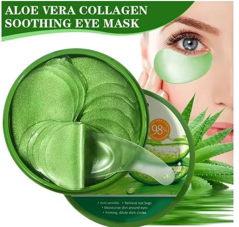 Collagen Eye Mask - Aloe Vera, 60kos