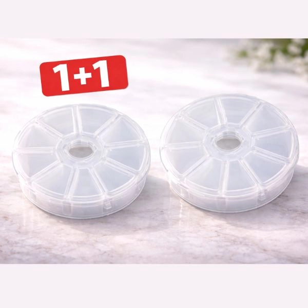 Škatla za shranjevanje - 8 razdelkov - 1+1 BREZPLAČNA PROMOCIJA