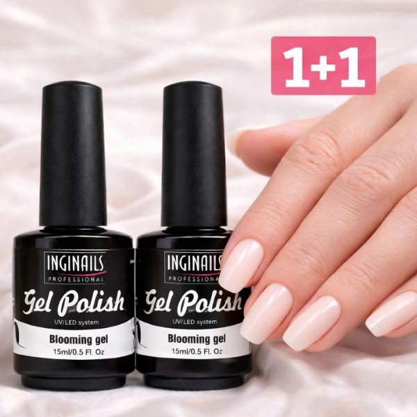 Blooming Gel Inginails Professional, 15 ml - 1+1 BREZPLAČNA AKCIJA