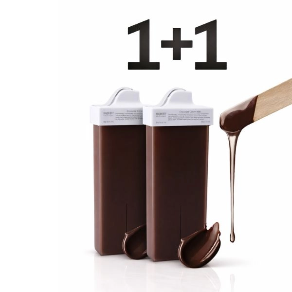 Vosek za odstranjevanje dlak 100ml - ozki valjček – Chocolate - 1+1 BREZPLAČNA AKCIJA