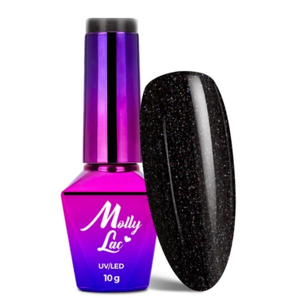 UV/LED hibridni gel lak MollyLac Elite Women Night Princess nr. 46, 10g