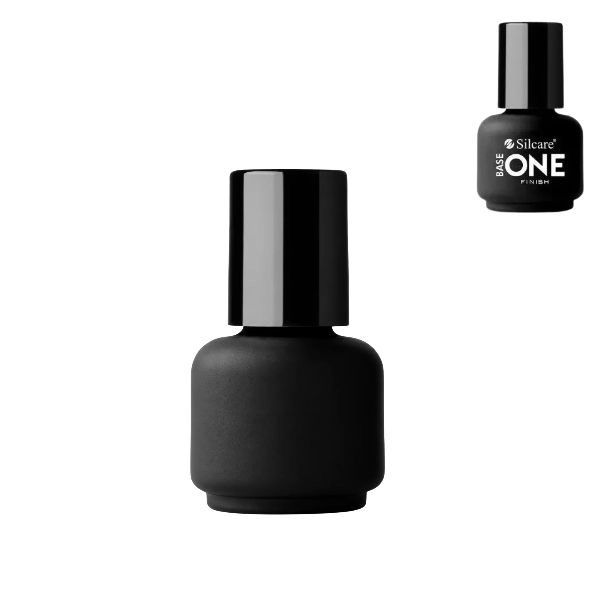 Top gel lak za nohte z disperzijsko plastjo Silcare – Base One Finish, 15 g