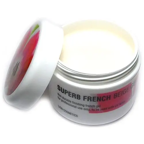 UV gel Lion Cosmetics - Superb French Beige gel, 40 ml