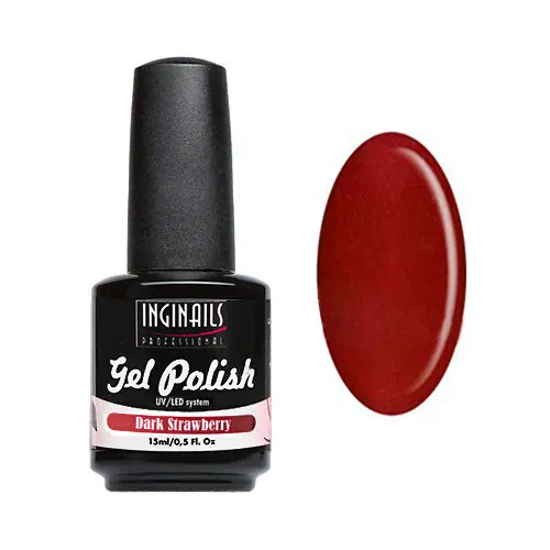 UV-gel lak Inginails Professional 15ml - Dark Strawberry