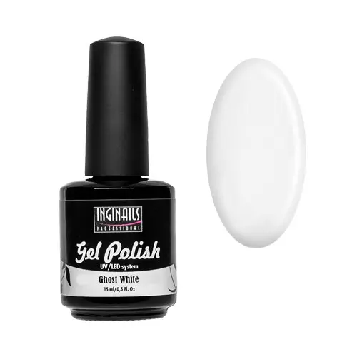 UV-gel lak Inginails Professional - Ghost White 15ml