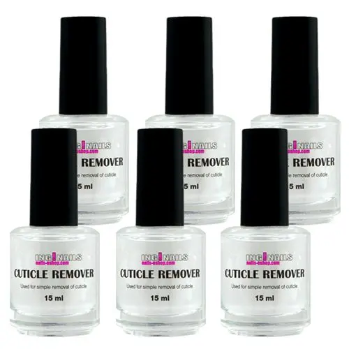 6x Nail Cuticle Remover 15ml - odstranjevalec obnohtne kožice Inginails