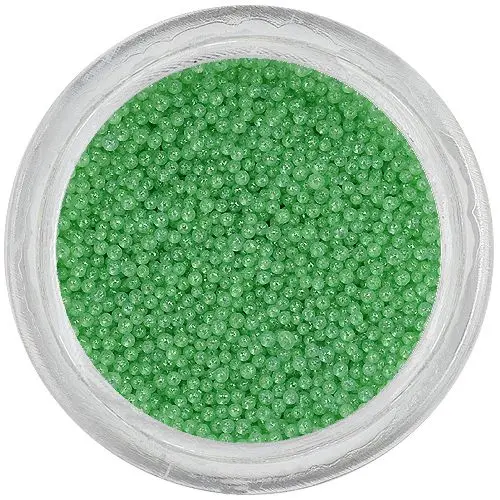 Perlice za nohte 0,5mm - svetlo zelene
