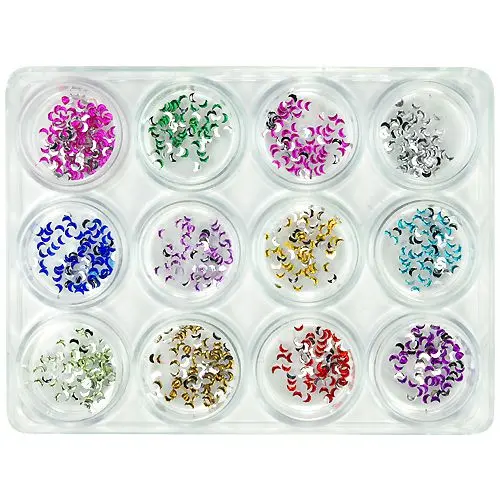 Nail art komplet, 12 kos - lunice